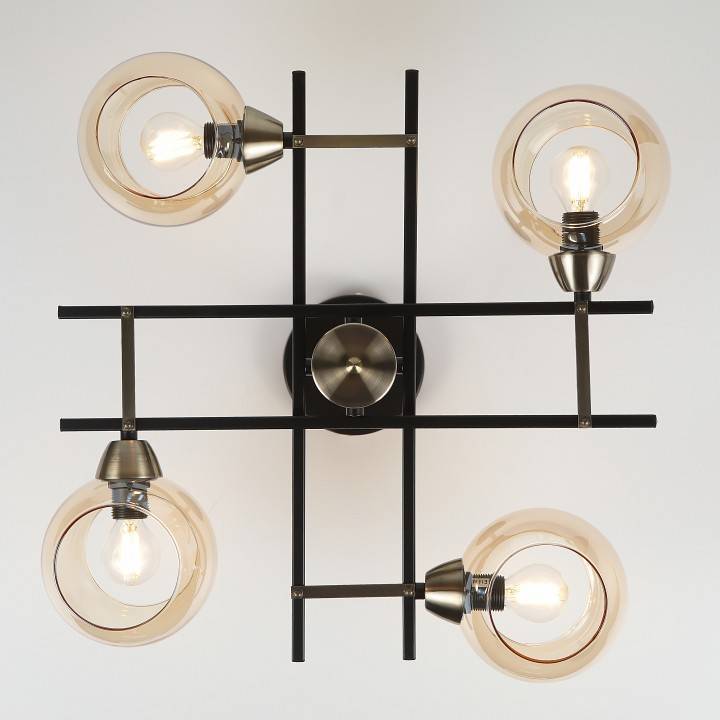 Люстра на штанге Rivoli Hannelore 6хE14 40 Вт Б0051272