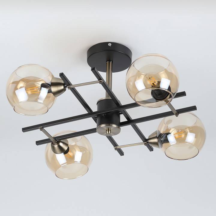 Люстра на штанге Rivoli Hannelore 6хE14 40 Вт Б0051272