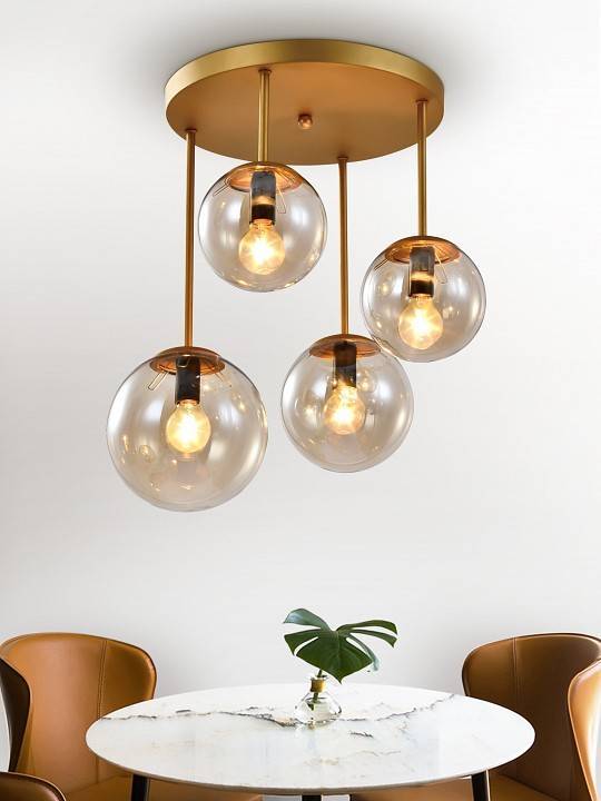 Потолочная люстра Rivoli Emma 4хE14 40 Вт Б0053040