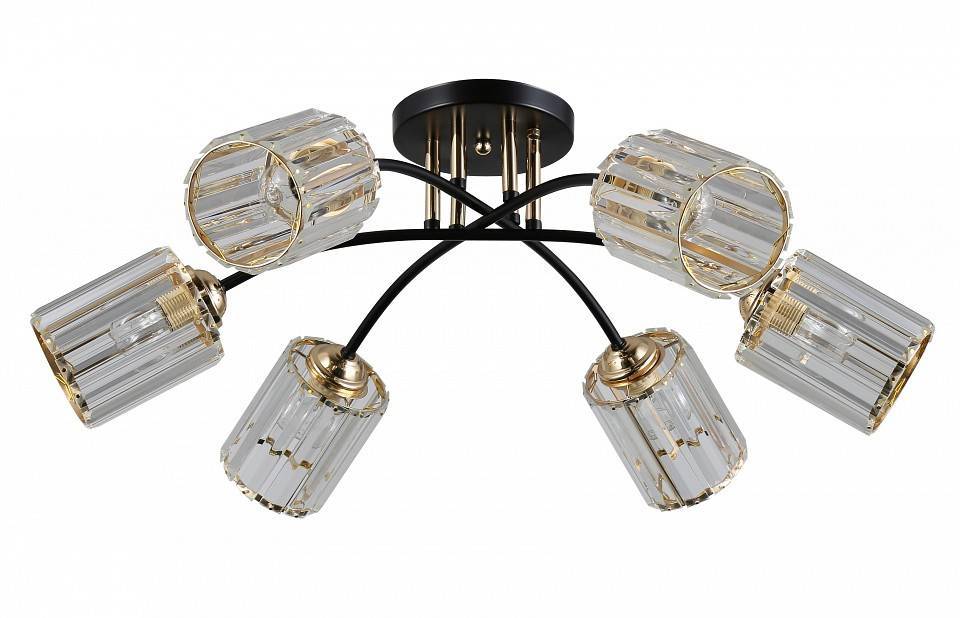 Потолочная люстра Rivoli Emanuelle 6хE27 60 Вт Б0053402