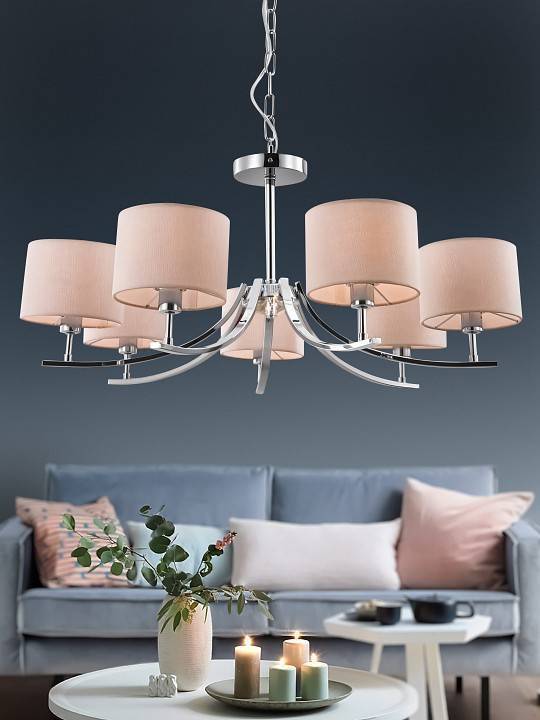 Подвесная люстра Rivoli Artemisia 8хE14 40 Вт Б0055602