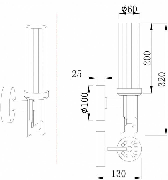 Бра Stilfort Graff 2170/02/01W