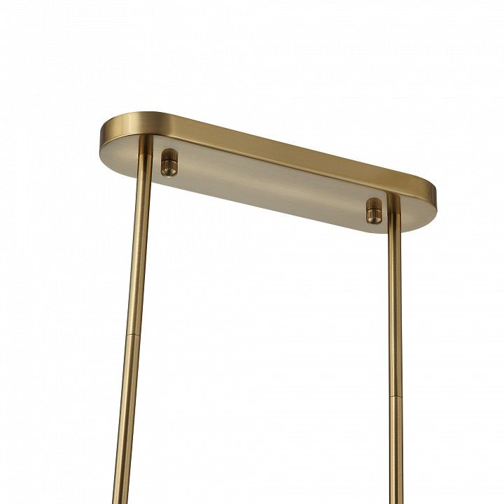 Люстра на штанге ST-Luce BLACK+BRASS SL1404.338.08