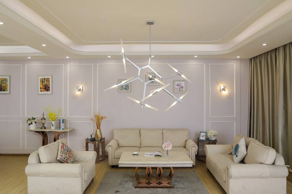 Люстра на штанге ST-Luce Laconicita 14 ламп SL947.102.14