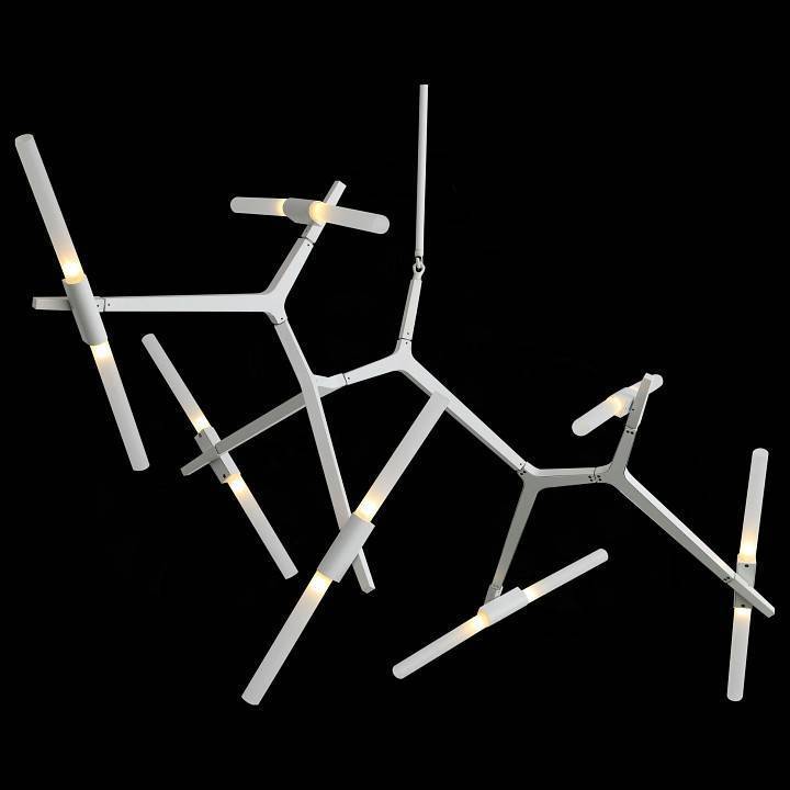 Люстра на штанге ST-Luce Laconicita 14 ламп SL947.502.14