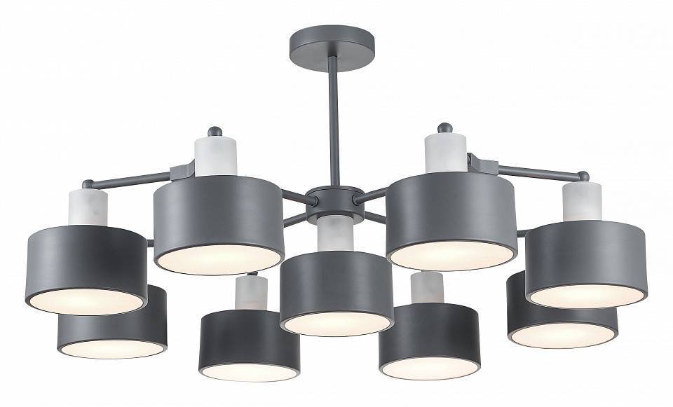 Люстра на штанге Simple Story 1073 9xE27 40 Вт 1073-9CL