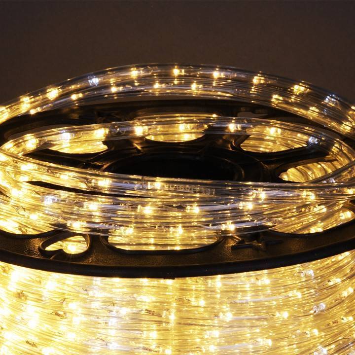 Шнур световой Sneha  11-2W-100M-220V-LED-U CUT 1M WW/W FLASH