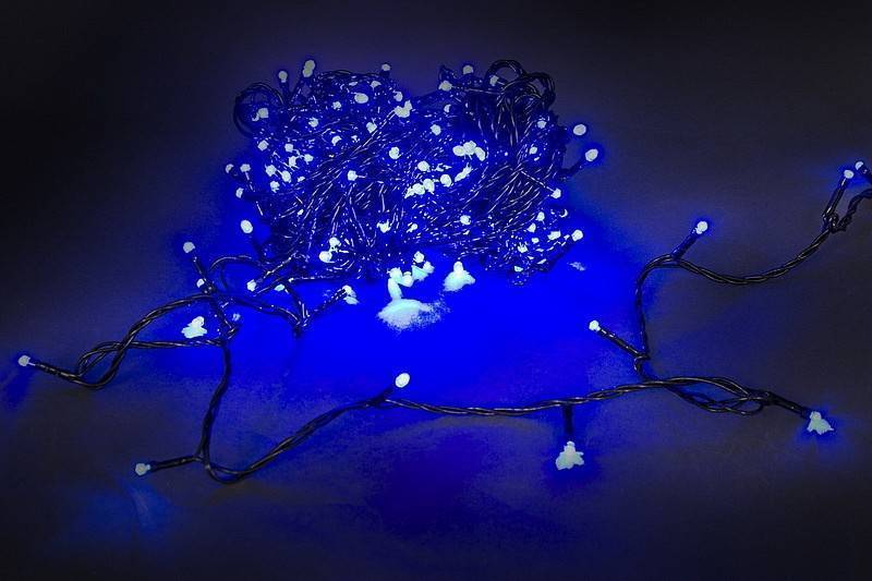 Гирлянда Нить Sneha  A-244 BLUE