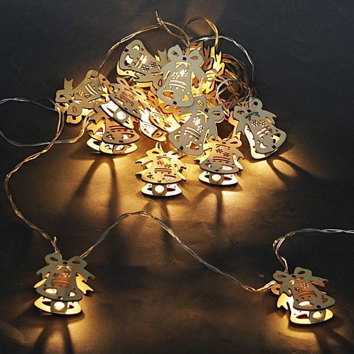 Гирлянда с насадками Sneha Звезды 20 LED 4 м A-408