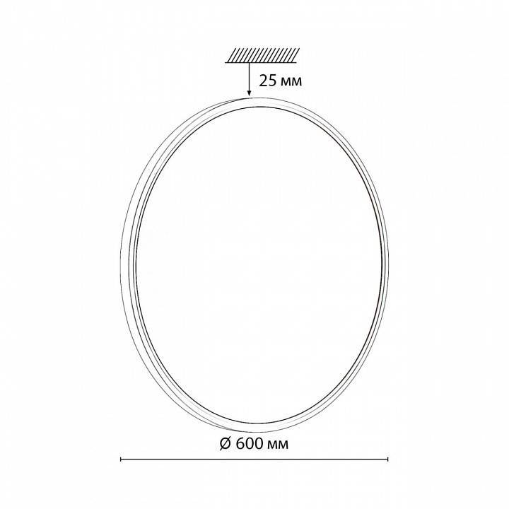 Накладной светильник Sonex Alfa White 7659/48L