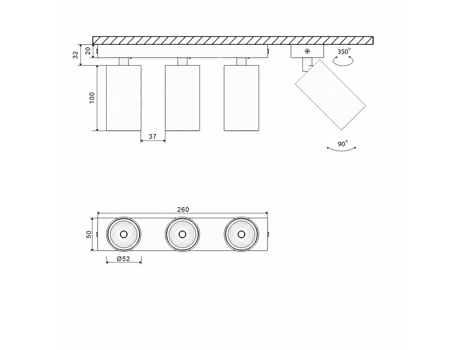 Основание SWG PRO Mini Villy MINI-VL-M13-BL