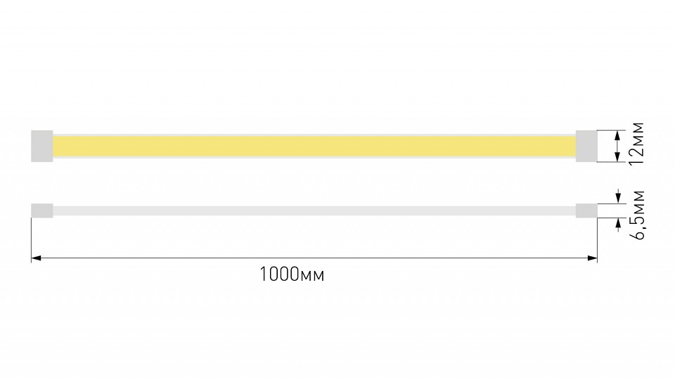 Лента светодиодная SWG PRO SWG-COB SWG-COB480-24-10-NW-67