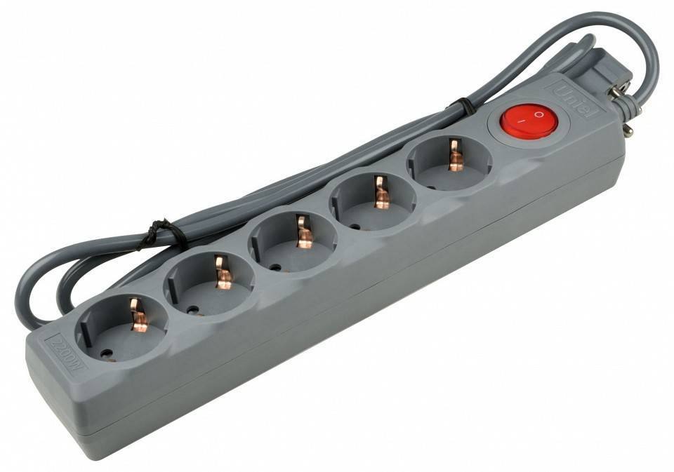Удлинитель с выключателем Uniel S-Gsu5 UL-00001743
