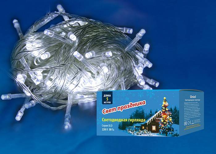 Гирлянда Нить Uniel ULD-S0500 UL-00005259