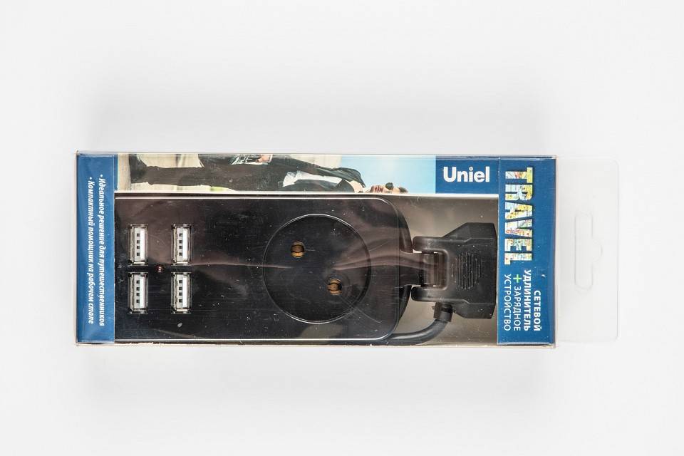 Удлинитель Uniel Travel UL-00011133