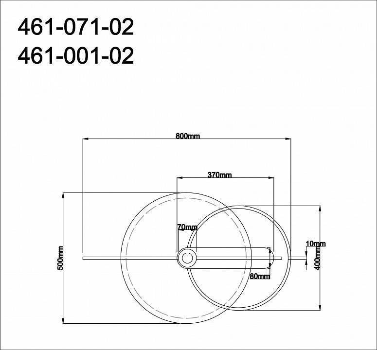 Светильник накладной Velante 461-001-02