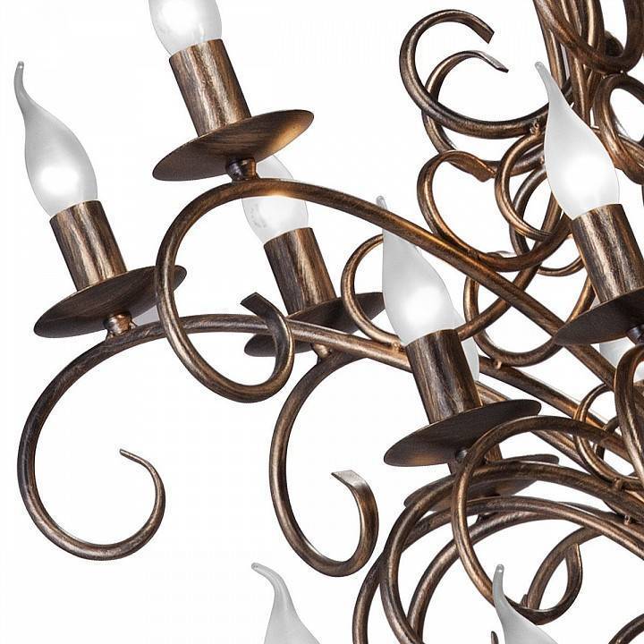 Подвесная люстра Vitaluce V1815 40 ламп V1815-7/16+8+8+8