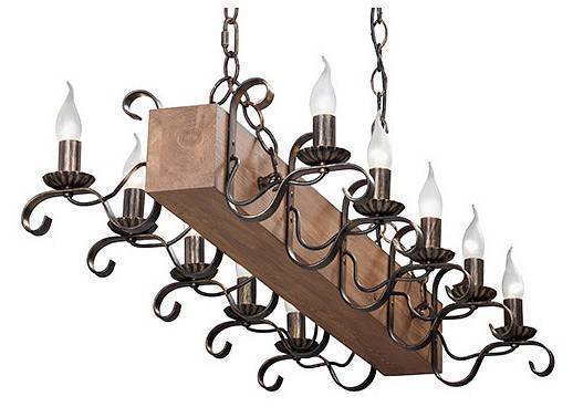 Люстра на штанге Vitaluce V4593 10 ламп V4593-7/10