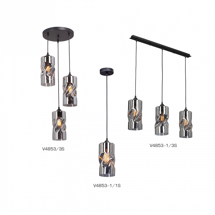 Подвесной светильник Vitaluce V4853 V4853-1/3S