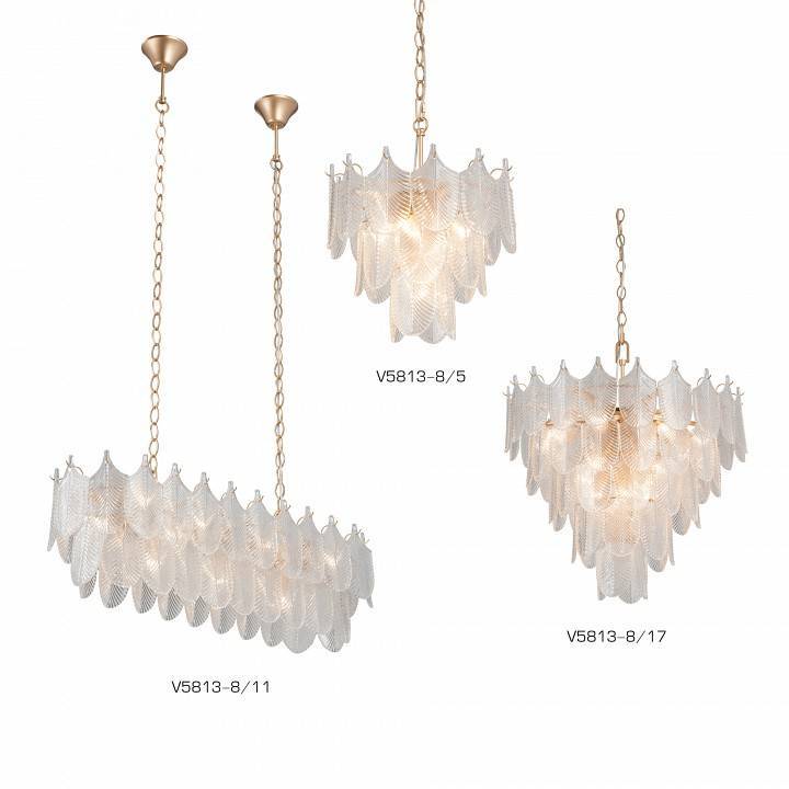 Подвесная люстра Vitaluce V5813 17 ламп V5813-8/17