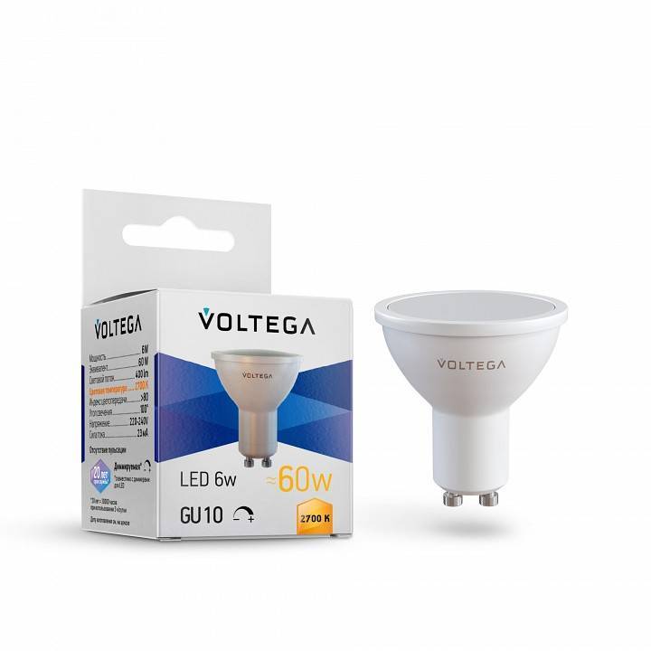 Лампа светодиодная Voltega Simple 7238