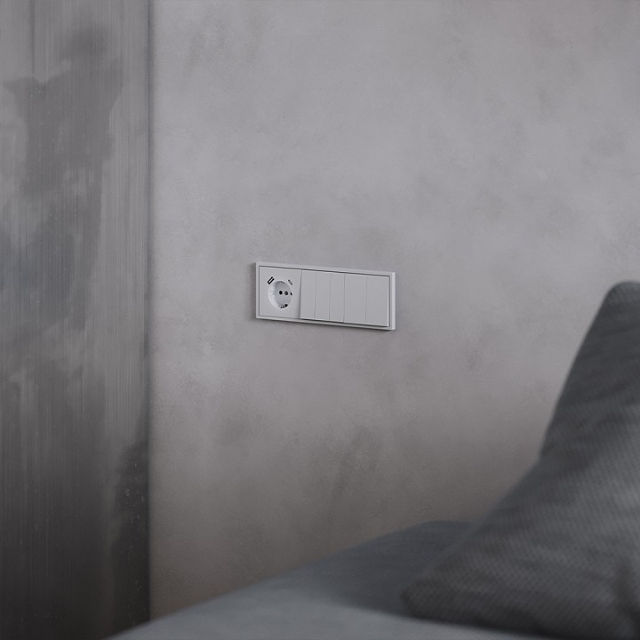 Клавиши для выключателя двухклавишного Voltum S70 VLS000316