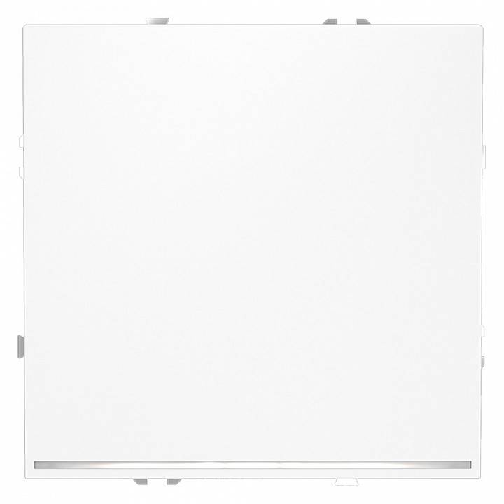 Выключатель одноклавишный с подсветкой без рамки Voltum S70 VLS010202