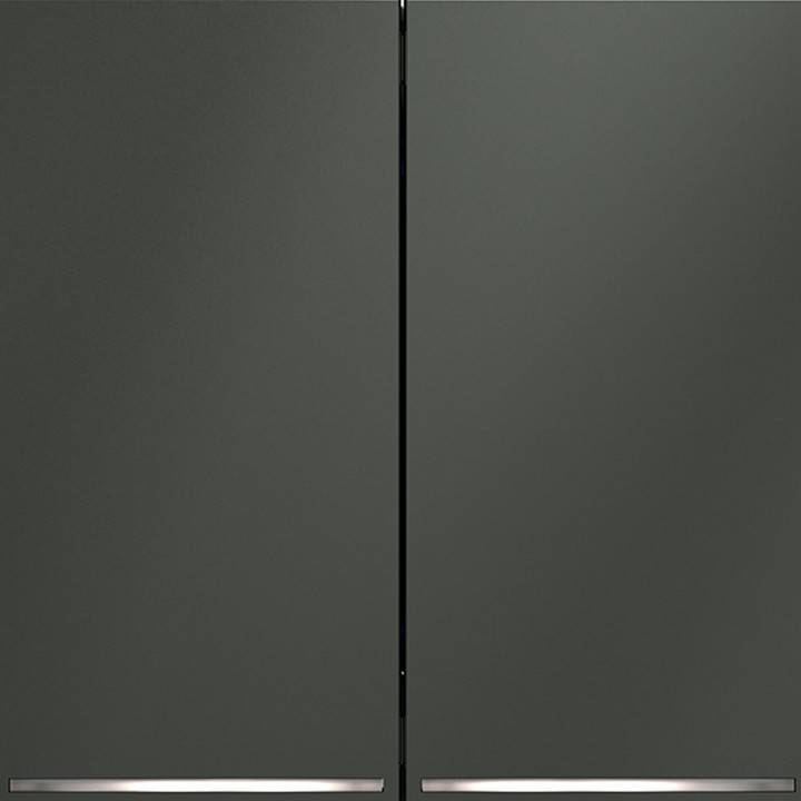 Выключатель двухклавишный с подсветкой без рамки Voltum S70 VLS020206