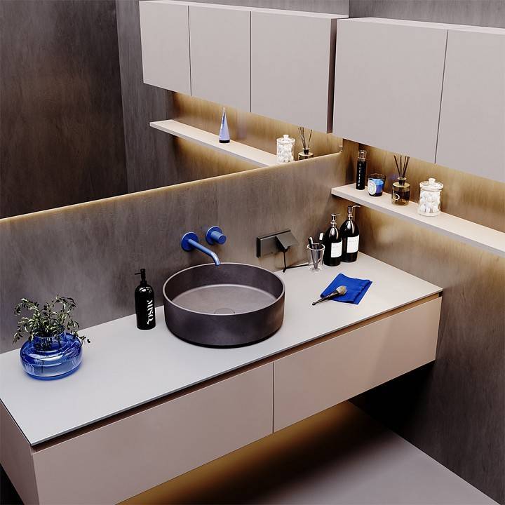 Розетка с заземлением и со шторкой, без рамки с крышкой Voltum S70 VLS040306