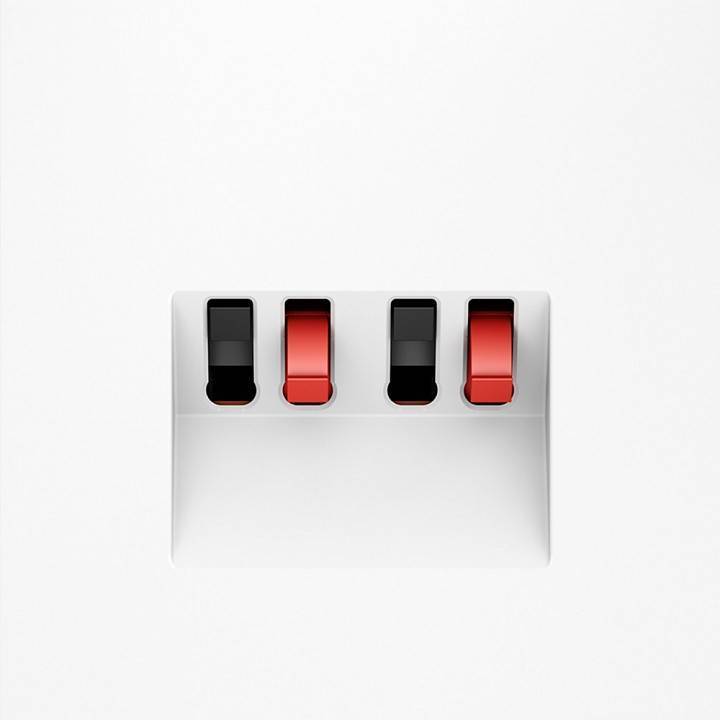 Розетка акустическая без рамки Voltum S70 VLS060302