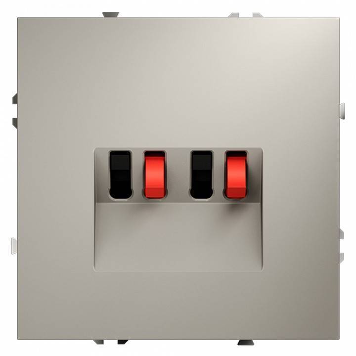 Розетка акустическая без рамки Voltum S70 VLS060303