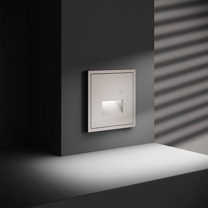 Заглушка для поста с подсветкой, без рамки Voltum S70 VLS070703