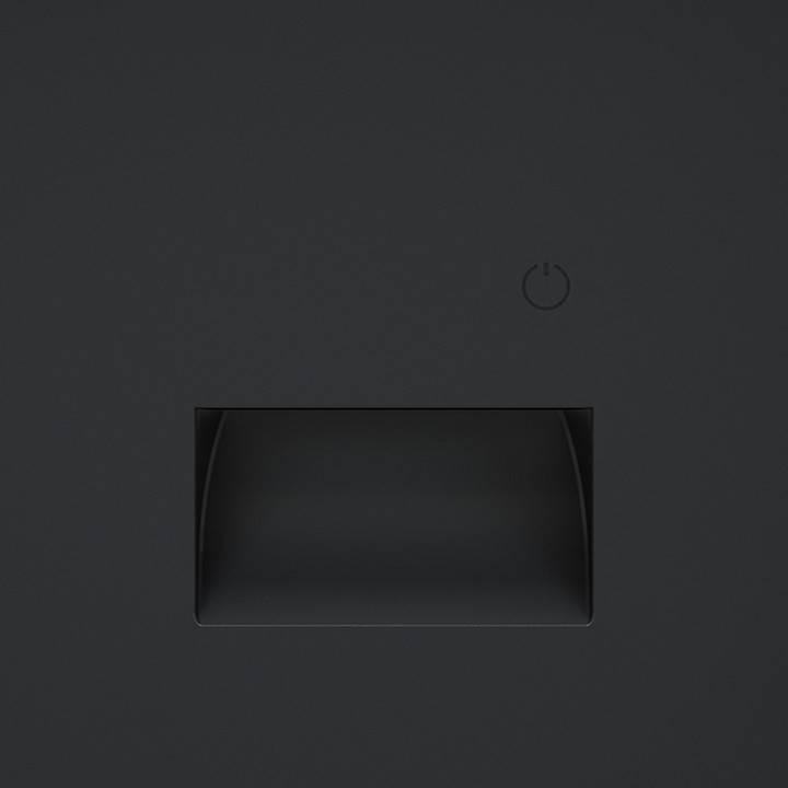 Заглушка для поста с подсветкой, без рамки Voltum S70 VLS070707