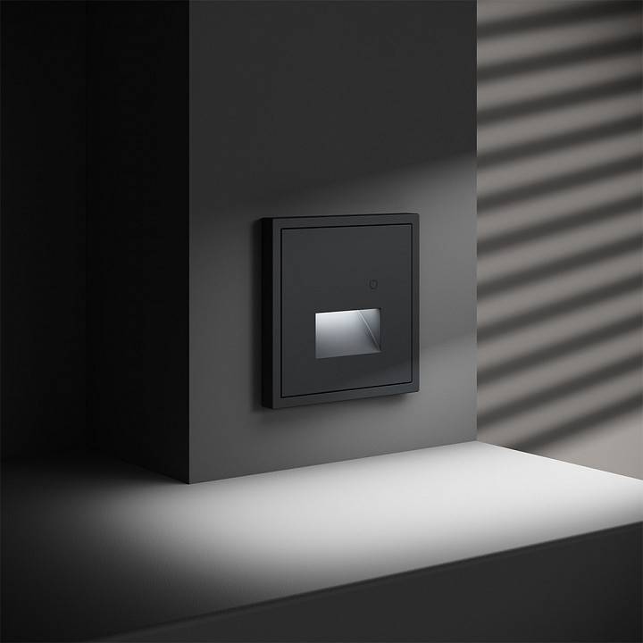 Заглушка для поста с подсветкой, без рамки Voltum S70 VLS070707