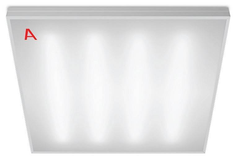 Светильник для потолка Армстронг WoltaPRO ОФИС ДВО01-36-041-6К