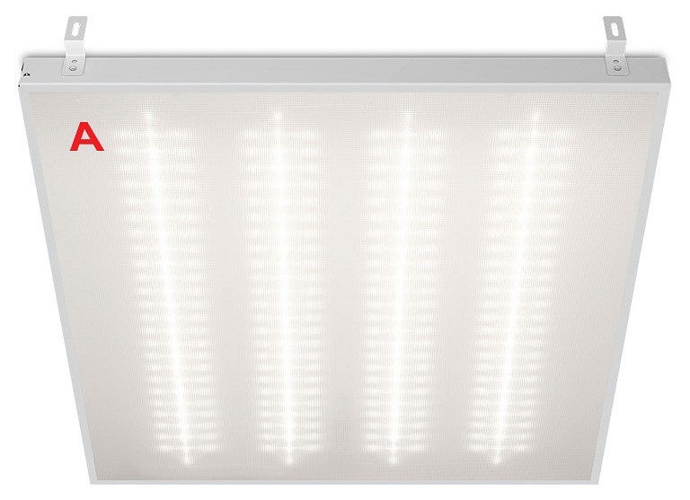 Светильник для потолка Грильято WoltaPRO ДВО02-36-042-4К