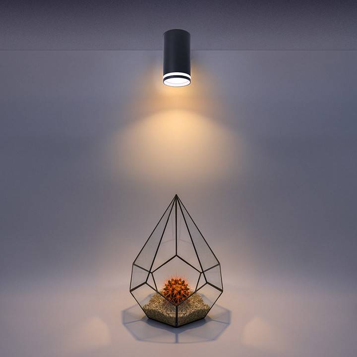 Накладной светильник Wolta MODERNO WSL-GU10 WSL-GU10/02BL