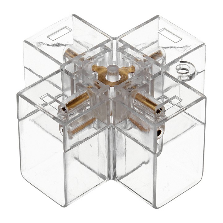 Соединитель угловой X-образный для модульных светильников Wolta  WTB-WBT-X-01