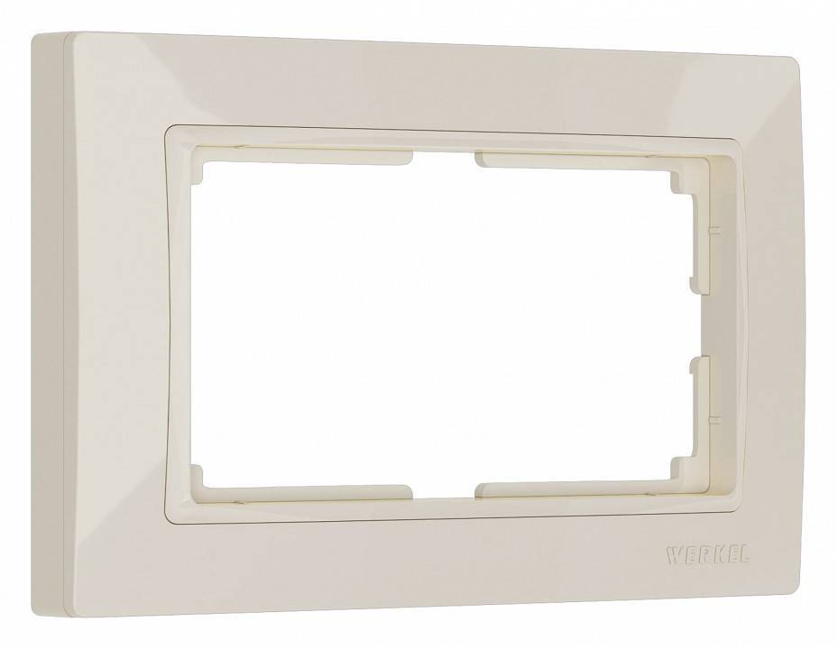 Рамка для двойной розетки Werkel Snabb Basic (слоновая кость) W0082003 Snabb Basic (слоновая кость)