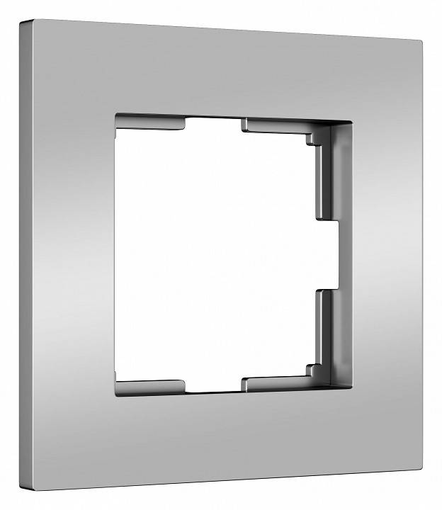 Рамка на 1 пост Werkel Slab серебро матовый W0012965