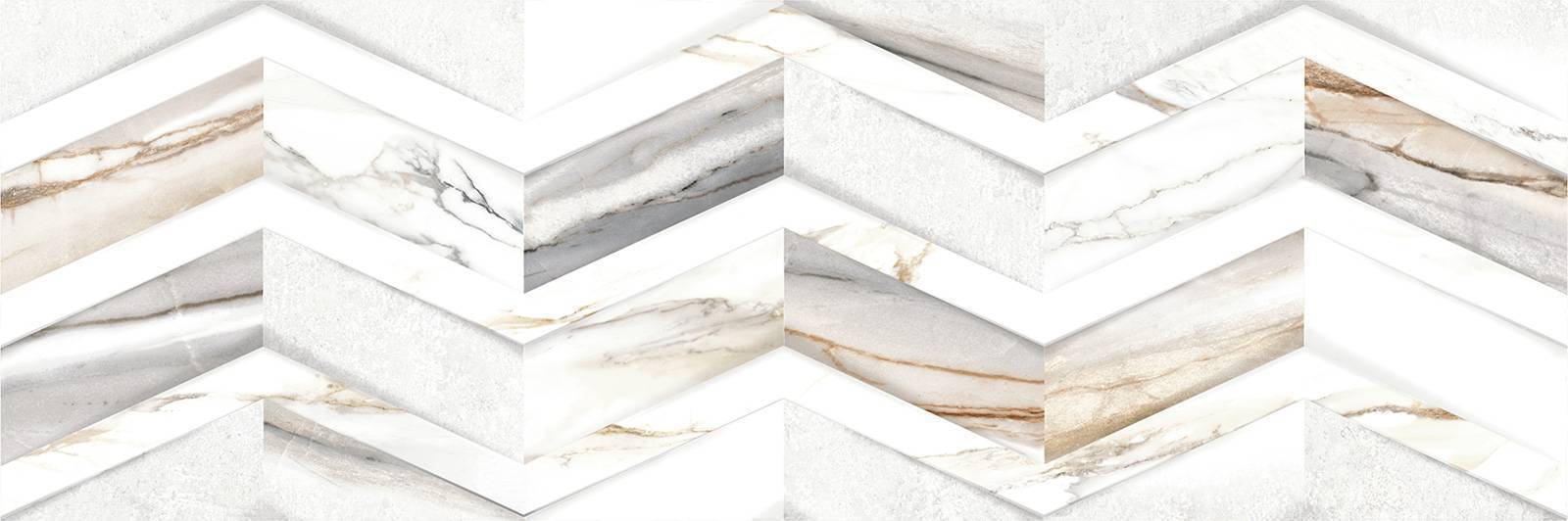 Плитка настенная Cersanit Delta Chevron 24.6х74 см WT15DLA55R