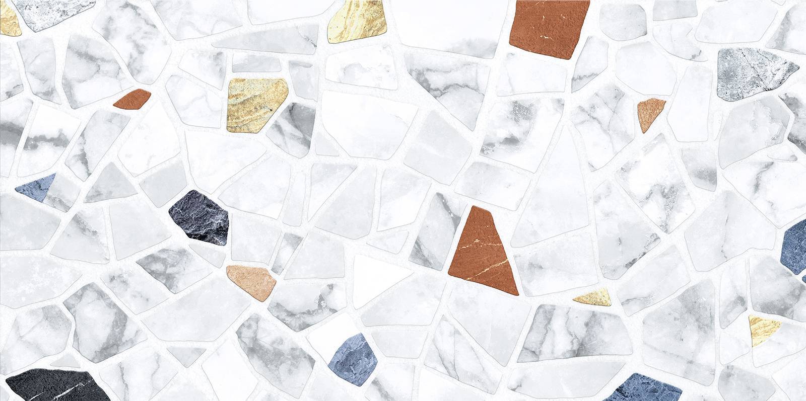 Плитка настенная Alma Ceramica Smalta Mix 249x500x7.5 мм WT9SML55