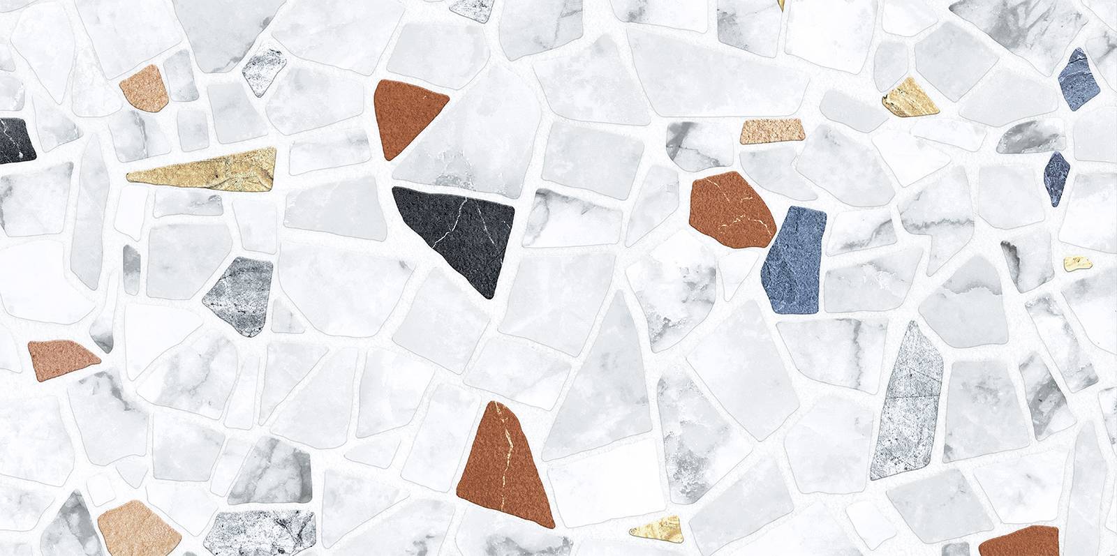 Плитка настенная Alma Ceramica Smalta Mix 249x500x7.5 мм WT9SML55