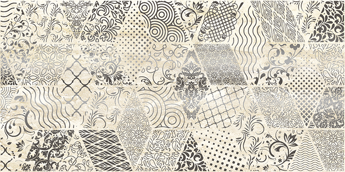 Декор Laparet Echo Bomond бежевый 300x600 мм х9999213201