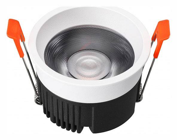 Встраиваемый светильник iLedex Technical Mars 112-12W-D80-3000K-24DG-WH