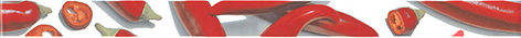 Бордюр Kerama Marazzi Салерно Перчики 40х3 см AC271/15000