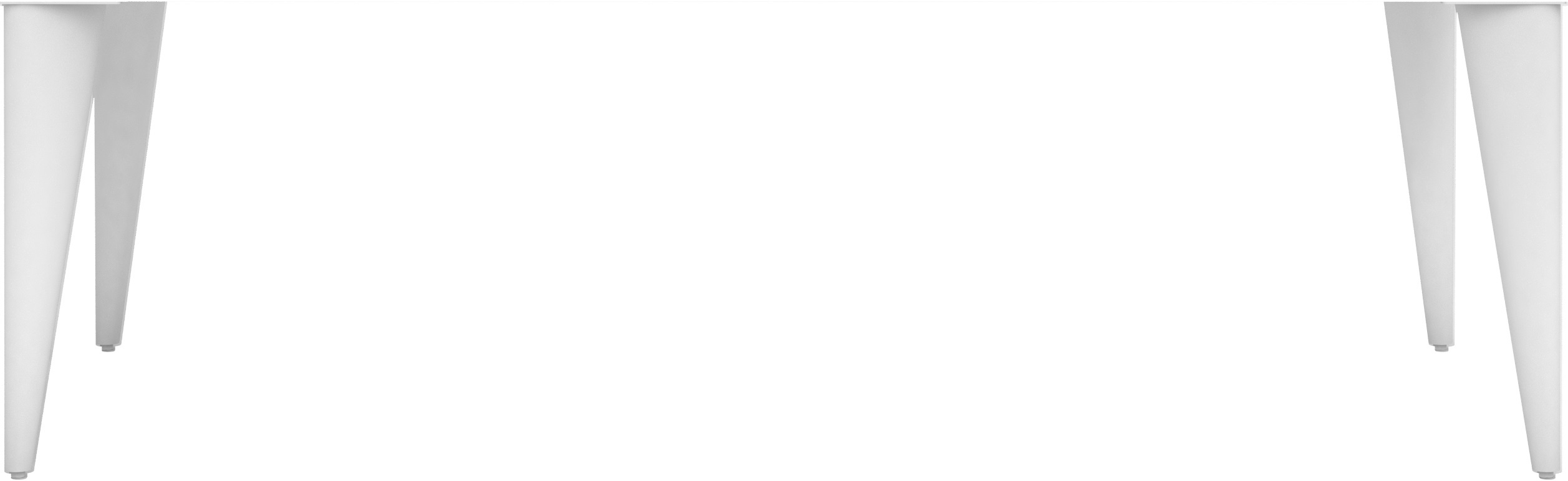 Ножки для раковины Kerama Marazzi Atollo / Cono классические белые матовые ATlg.32\CL