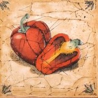 Декор Сокол Гурман Перец 16,5х16,5 см D-494