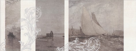 Декор Kerama Marazzi Ньюпорт Корабли коричневый 15х40 см STG/A207/15010