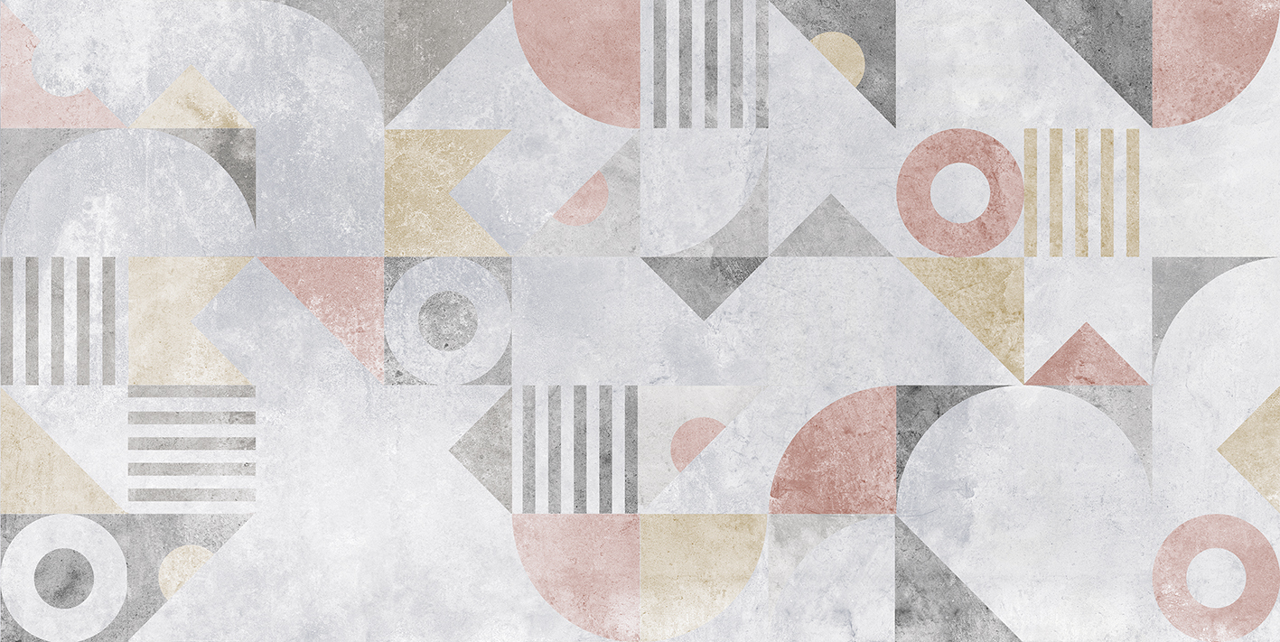 Плитка настенная Laparet Etnis узор светло-серая 30х60 см 00-00-5-18-00-06-3645